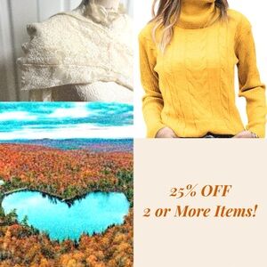 25% Off with 2 or more.